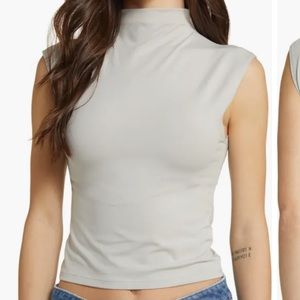 Madewell Funnel Neck Muscle Tee